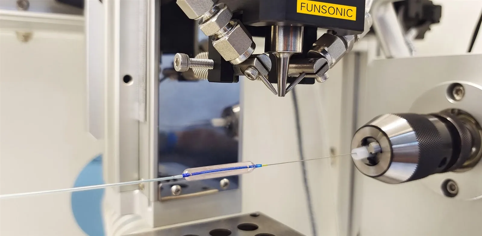 Ultrasonic Spray Coating for Balloon catheter Ultrasonic Spray Coating for Balloon catheter